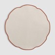 Coated Linen Placemat, Salt & Pepper, Pain Brule