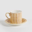 Osier Espresso Cup & Saucer