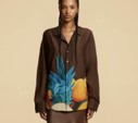 Salpicon Long Sleeve Silk Shirt