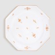 Brindille Large Salad Starter Plate. Ochre Brulee