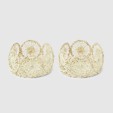Handmade Straw Bread Basket, Set of Two