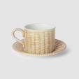 Osier Tea Cup & Saucer