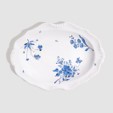 Camaïeau Medium Oval Serving Dish, Azur