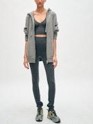 21011 CASHMERE BLEND LUXE DOUBLE ZIP HOODIE