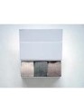 21031X CASHMERE RIBBED SOCK 3PC BOX SET