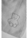 21297 CASHMERE BEAR EMBROIDERY BABY BLANKET