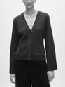 21201 CASHMERE LUXE POCKET CARDIGAN