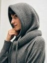 21047 CASHMERE RIBBED BALACLAVA