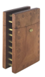 CAMI BAG in Pure Cedar Wood Finish Brass Hardware