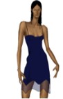 Midnight Mini Lace Dress