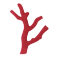 CORAL BRANCH BROOCH