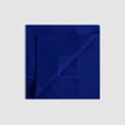 Large Royal Blue Cord Embroidered Dinner Napkin