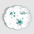 Camaieu Large Serving Platter, Vert